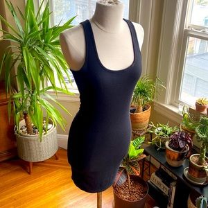 Ribbed Tank Mini Dress